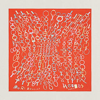 Do Re Boucles scarf 90 | Hermès UAE